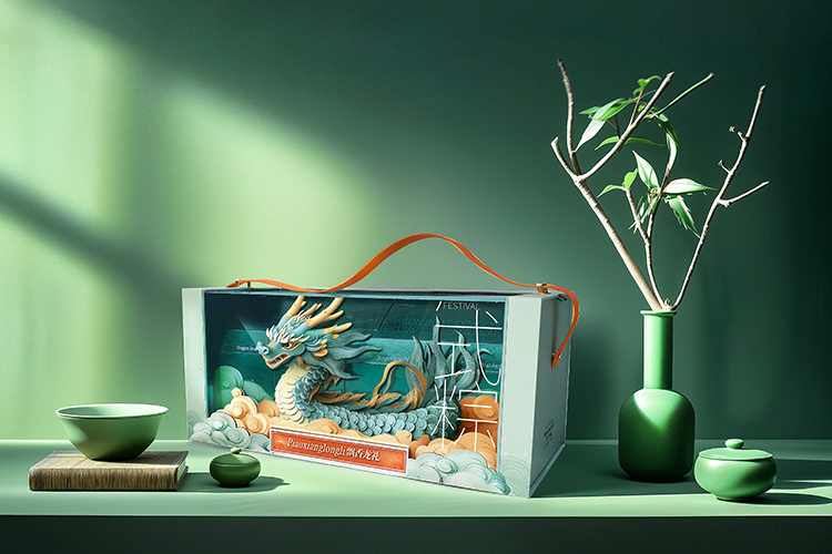 飄香龍禮-華美粽子禮盒